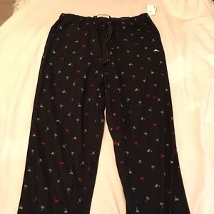 Tommy Bahama island wear pajama pants-L,Black